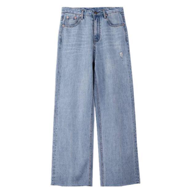 カジュアルワイドパンツ デニム ストレート ジーンズ メンズライク 無地 ベーシック 春夏 レディース 代 30代 女子会 旅行 おでかけの通販はau Pay マーケット ｄｊ ｆｒｅａｋ