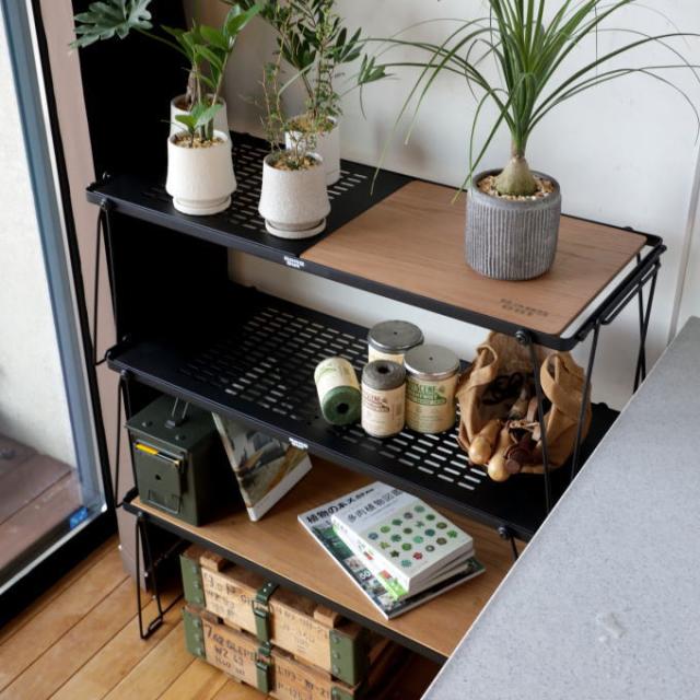 アイアン ローテーブル キャンプギア 植物棚 アイアン ローテーブル キャンプギア 植物棚