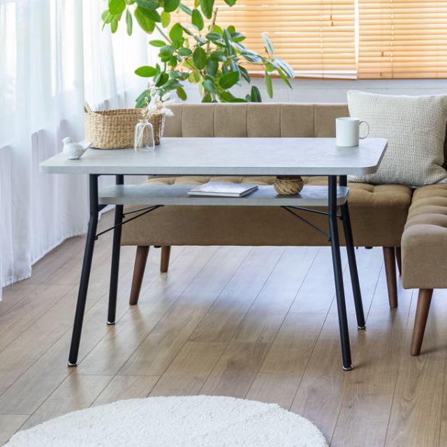 ミルド ダイニングテーブル 幅110 おしゃれ 北欧 机 食卓テーブル 食卓