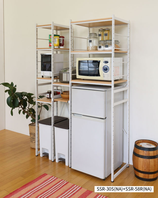 隙間収納 キッチン 日本製 すきま収納 幅30cm スリムラック i9-sukima-20.jpg