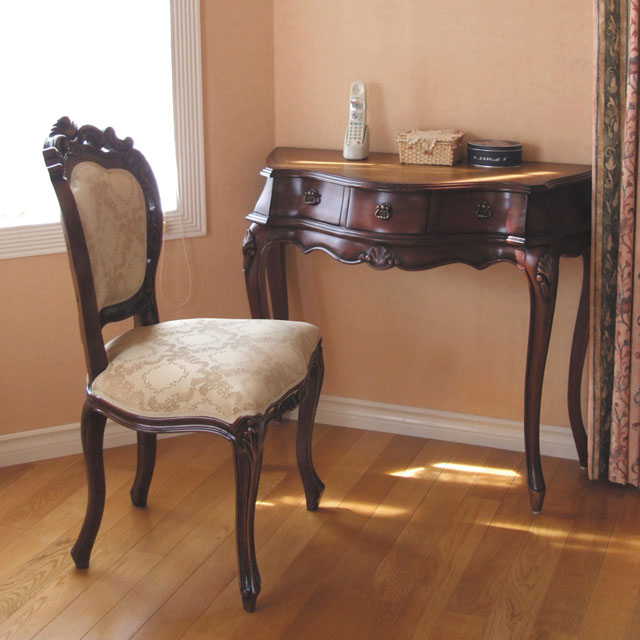 値下げ不可 クロシオ フランシスカ バーチェア マホガニー アンティーク調 値下げ不可 クロシオ フランシスカ バーチェア マホガニー