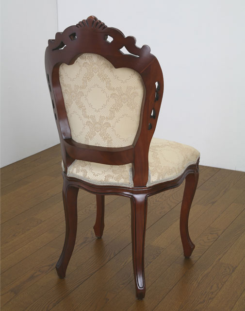 値下げ不可 クロシオ フランシスカ バーチェア マホガニー アンティーク調 値下げ不可 クロシオ フランシスカ バーチェア マホガニー