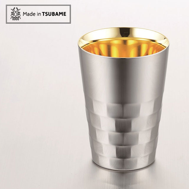 タンブラー 内面24金メッキ 260ml 日本製 YKW-0075S