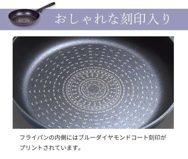 パール金属 驚きの軽さ ブルーダイヤモンドコートフライパン 20cm HB-2016 ガス火専用 軽い 計量 耐久性抜群の通販はau PAY  マーケット - 生活館Livinza | au PAY マーケット－通販サイト