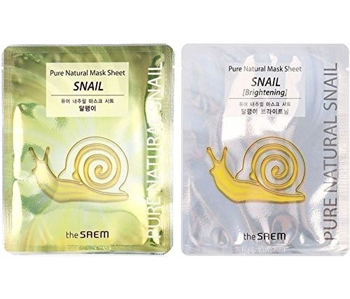 ザセム The Saem 韓国マスクパックカタツムリ枚セット 10 10 ピュアナチュラルマスクシートスネイルブライトニング Pure Naの通販はau Pay マーケット Pisuke