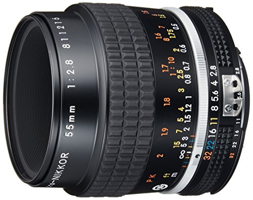 Nikon 単焦点マイクロレンズ AI マイクロ 55 f/2.8S フルサイズ対応【中古】の通販は