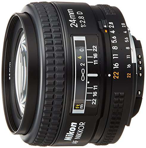 Nikon 単焦点レンズ Ai AF Nikkor 24mm f/2.8 フルサイズ対応【中古】