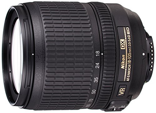 Nikon 標準ズームレンズ AF-S DX NIKKOR 18-105mm f/3.5-5.6G ED VR ニコンDXフォーマット専用【中古】