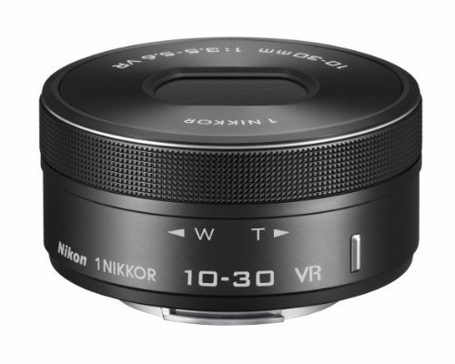 Nikon 標準ズームレンズ1 NIKKOR VR 10-30mm f/3.5-5.6 PD-ZOOM ブラック 1NVR10-30PDBK【中古】