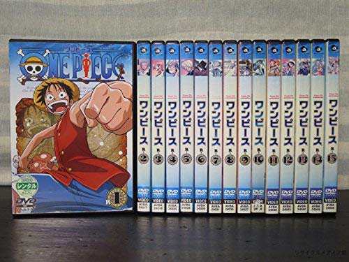 ONE PIECE ワンピース《レンタル落ち／ケース無し》全15巻[DVDセット]【中古】｜au PAY マーケット