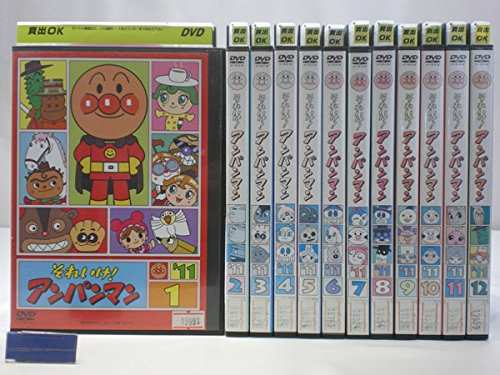 [366086]【訳あり】それいけ!アンパンマン ’04(12枚セット)1〜12 ※ディスクのみ【全巻セット アニメ  DVD】ケース無:: レンタル落ち