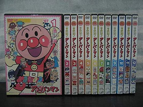 それいけ! アンパンマン 07 《レンタル落ち／ケース無し》 全12巻 [DVD]【中古】の通販は