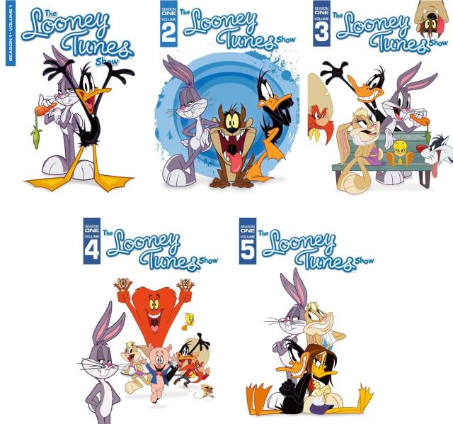 ルーニー・テューンズ・ショー 1、2、3、4、5 《レンタル落ち／ケース無し》 全5巻 [DVD]【中古】の通販は 5,655円