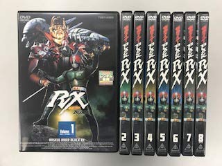 仮面ライダーBLACK RX 《 DVD／レンタル落ち／ケース無し 》 全8巻【中古】の通販は 23,126円
