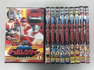 高速戦隊ターボレンジャー 《 DVD／レンタル落ち／ケース無し 》 全10巻【中古】の通販は