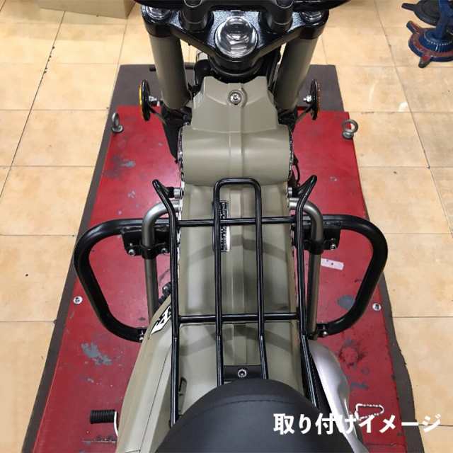 TWR製 送料無料 HONDA ハンターカブ CT125(JA55/JA65)用センターキャリア&TWR製防水バッグセット