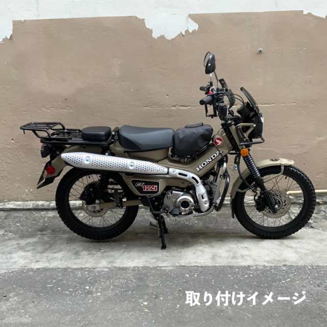 HONDAハンターカブCT125用(JA55/JA65)リアキャリア オートバイ オフロード 林道 ツーリング バイク用品 スモールタンデム