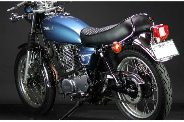 YAMAHA SR400 (09年~Final) ETCビルトイン・サイドカバー 2019モデル