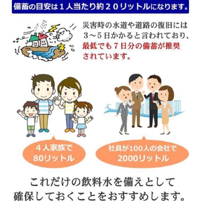 【メーカー直送】保存水 霧島湧水 500ml 7年保存 天然水 ペットボトル24本×10箱 計240本セット 送料無料 非常 備蓄 災害 ミネラルウォーター_5