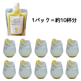 レモンザムライの生レモネードのペースト(完全無添加・非加熱)【10
