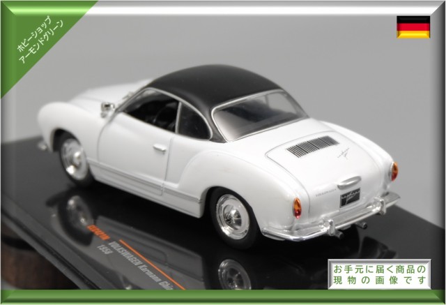 1/43 VW カルマン ギア クーペ 1958年 ホワイト〔ixo/イクソ〕の通販は