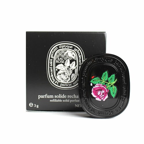 Diptyque Eau Rose リフィラブルソリッドパフューム 3g ディプティック リフィラブル ソリッド パフューム オーローズ