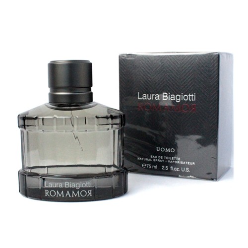 ラウラ ビアジョッティ ローマ アモール ウオモ オードトワレ 75ml 香水 メンズ LAURA BIAGIOTTI ROMAMOR UOMO EDT [3F-L1]