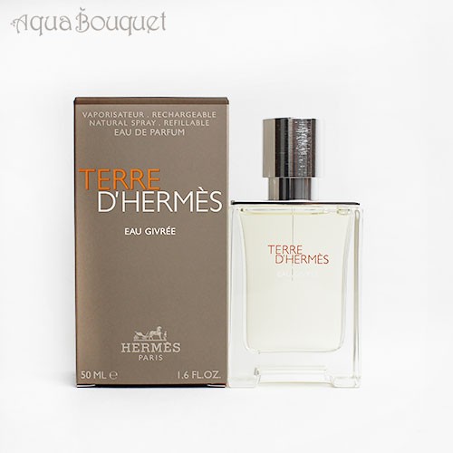 エルメス テール ドゥ エルメス オー ジヴレー オードパルファム 50ml HERMES TERRE D'HERMES EAU GIVREE EDP [3F-H]