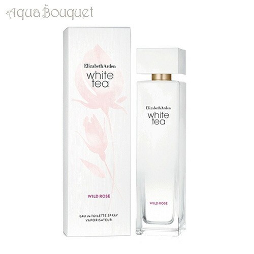 （箱不良） エリザベス アーデン ホワイトティー ワイルドローズ オードトワレ 100ml 香水 レディース ELIZABETH ARDEN WHITE TEA WILD ROSE EDT [8422]
