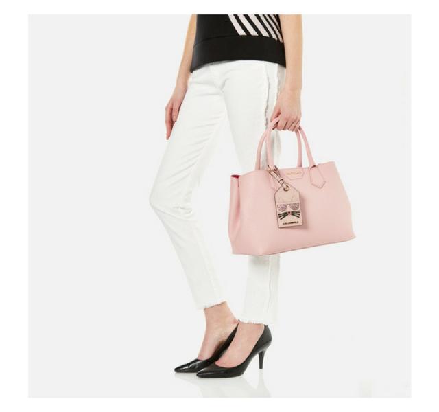 （アウトレット）カール ラガーフェルド K/レディショッパー クォーツローズ KARL LAGERFELD K/LADY SHOPPER QUARTZ ROSE（バック）_9