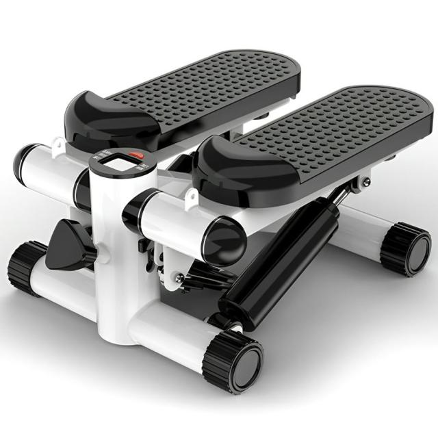 ステッパー ストレートステッパー 足踏み運動 ダイエット トレーニング フィットネス ウォーキング エクササイズ 有酸素運動 コンパクトマシン 抵抗バンド付