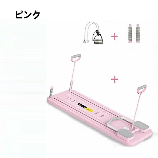 腹筋マシン 腹筋ローラー ホームジム用自動リバウンド付き折りたたみ式腹筋マシン 多機能 静音 高耐久性 膝パッド付きコア&amp;腹筋筋力トレーニング器具_1