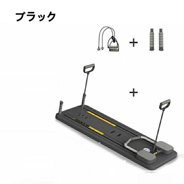 腹筋マシン 腹筋ローラー ホームジム用自動リバウンド付き折りたたみ式腹筋マシン 多機能 静音 高耐久性 膝パッド付きコア&amp;腹筋筋力トレーニング器具_3