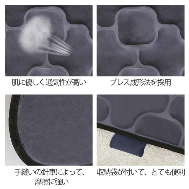 マッサージシート 全身 マッサージシート用椅子 寝ながら マッサージ器 多機能 振動 揉み 温感 首 肩 腰 尻 折り畳み 敬老の日 プレゼント_11