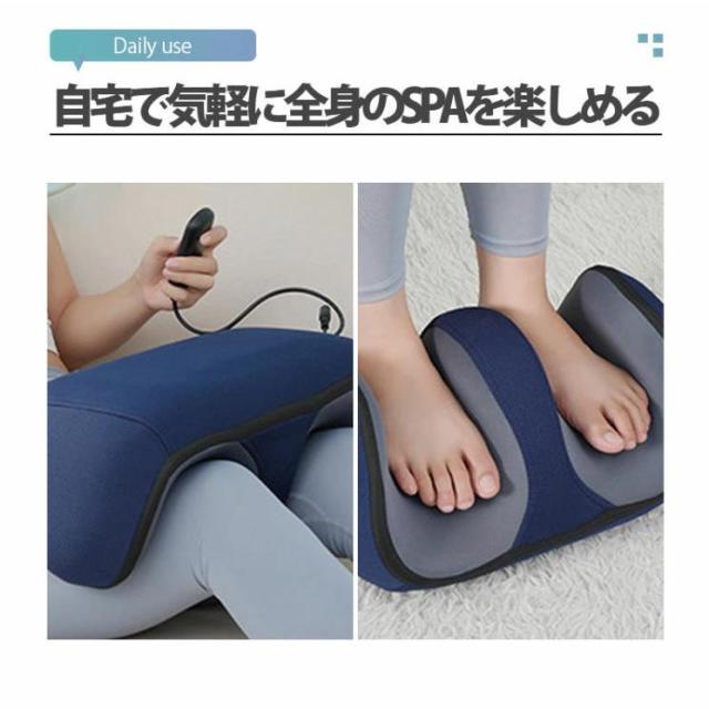 フットマッサージャー マッサージ器 3段階 足裏 フットマッサージ 小型 コンパクト ヒーター 足マッサージ器 ヒーター機能搭載 ホット 敬老の日プレゼント_6