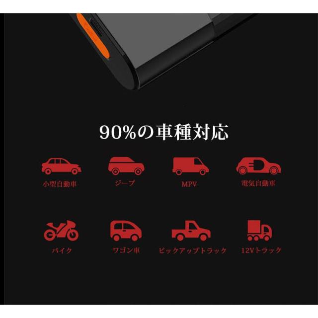 2in1 電動空気入れ 車用 コンプレッサー ジャンプスターター 空気いれ 電動 自転車 空気入れ 自動車 電動バイク エアコンプレッサー 充電式 車