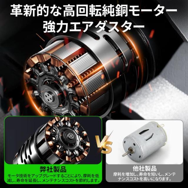 ブロワー ジェットドライブロワー 充電式 小型 300000RPM 除雪 小型 電動エアダスター マキタ バッテリー互換 多機能電動送風機 除塵 超強風 庭掃 業務工事現場_8