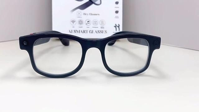 スマートグラス マイク内蔵 AIメガネ Bluetooth5.3 AI検索 翻訳 800W解像度 録画 録音 ios/Android 音楽再生 通話可能