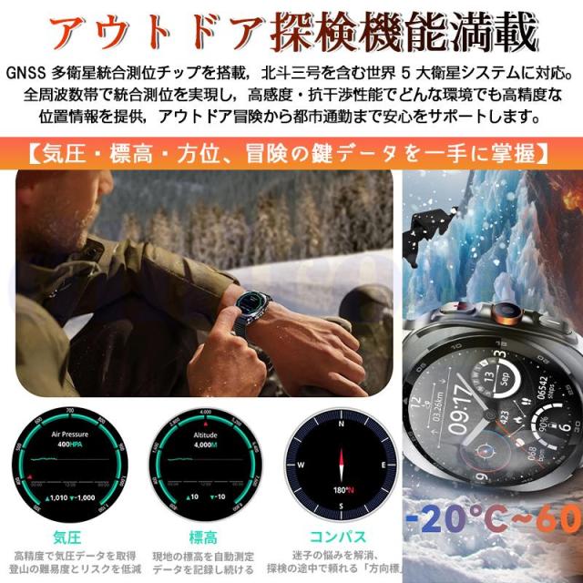2025生い育つ！スマートウォッチ 定まり品 人工知能学 GPT 人工知能学文字記号盤 BT5.3電話を掛ける役立つこと付き添い人 血圧 血中O 心臓の鼓動数 3非同期転送モード雨合羽 歩数計 人工知能学御手伝いお休み保護すること