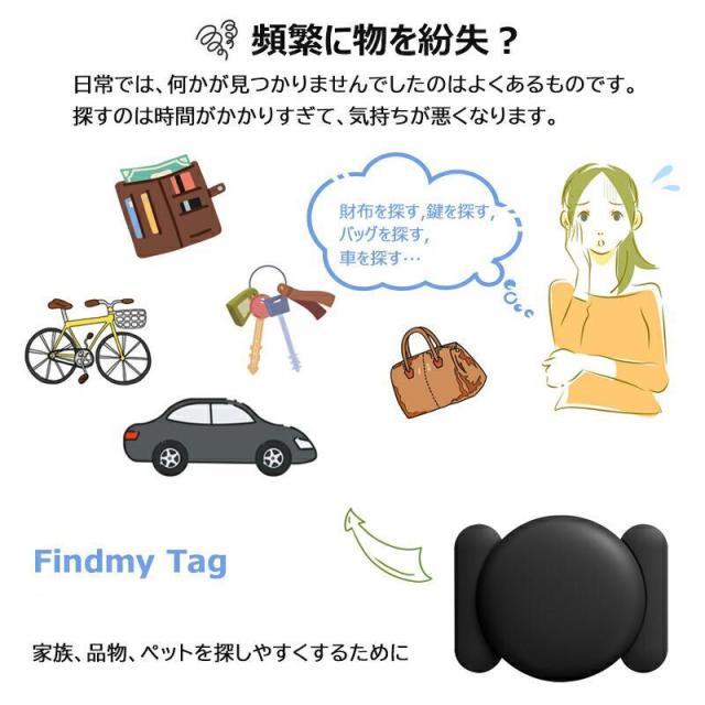 gps発信機 浮気調査 【iphone専用】磁石付 gps 盗難対策 gpsタグ GPS 