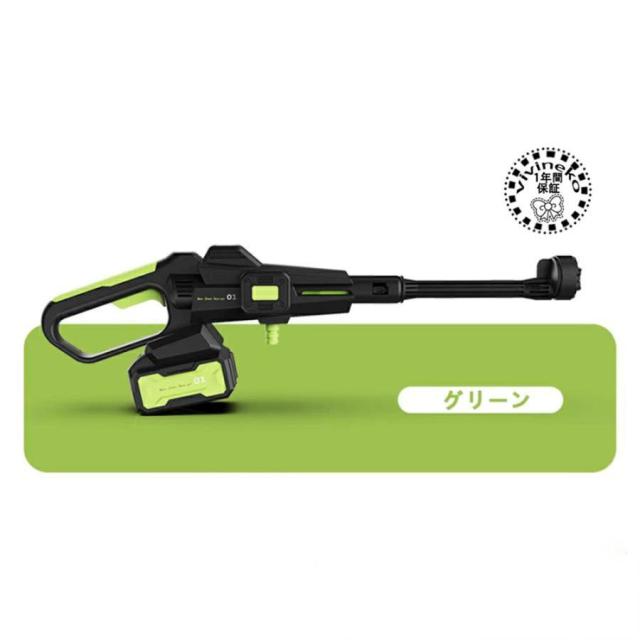 高圧洗浄機 充電式 コードレス 5.0MPa 18ｖバッテリーと併用交換可能 強力 ホース ノズル 小型 軽量 サイレント 静音 高性能 パワフル 収納ケース 電動工具