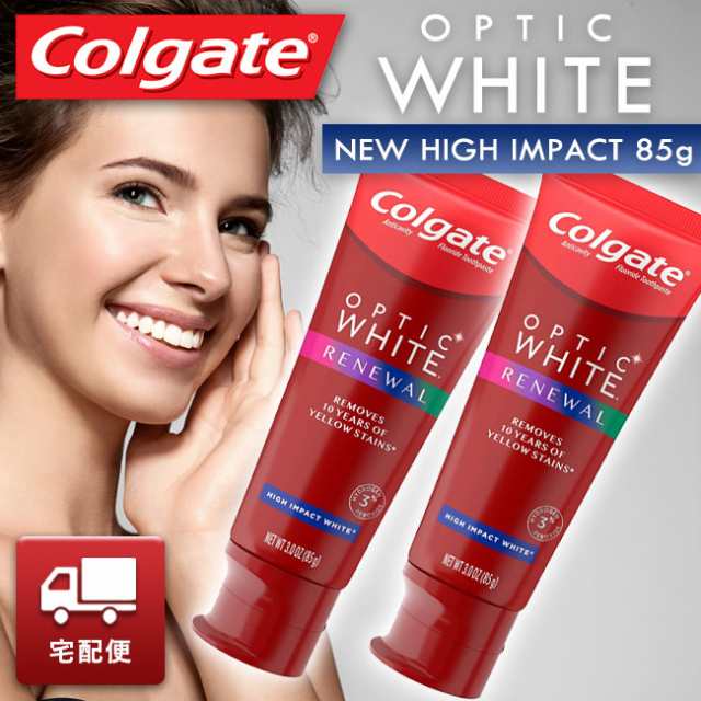 品多く Colgate Optic White 100g×2個コルゲート agapeeurope.org