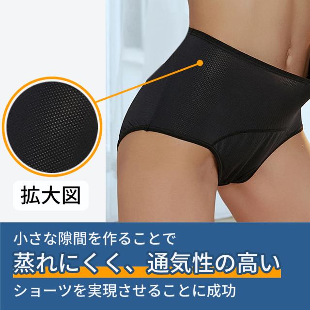 TSUKIOBI 月帯 黒 L 超給水 サニタリーショーツ2枚1枚でも販売