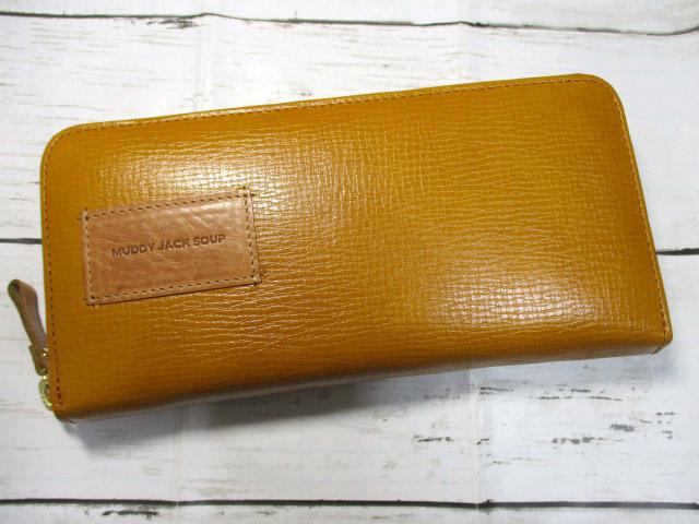 SALE 財布 メンズ 長財布 ラウンド マディジャックスープ 本革 オーソドックスなデザイン キズつきにくい おまけ付き_2