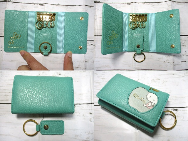 sale キーケース 財布 レディース ハローキティ 本革 フレッシュカラー
