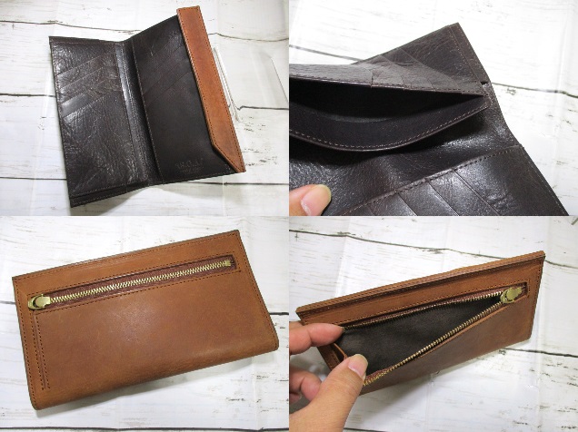 SALE 財布 レディース メンズ 長財布 かぶせ 束入れ スリム S.O.A