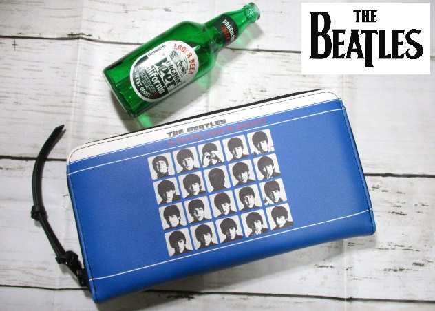 SALE 40%OFF 財布 メンズ 長財布 ラウンド クラッチバッグ The Beatles ビートルズ ABBEY ROAD発売55周年記念 公式 正規品 01の通販は