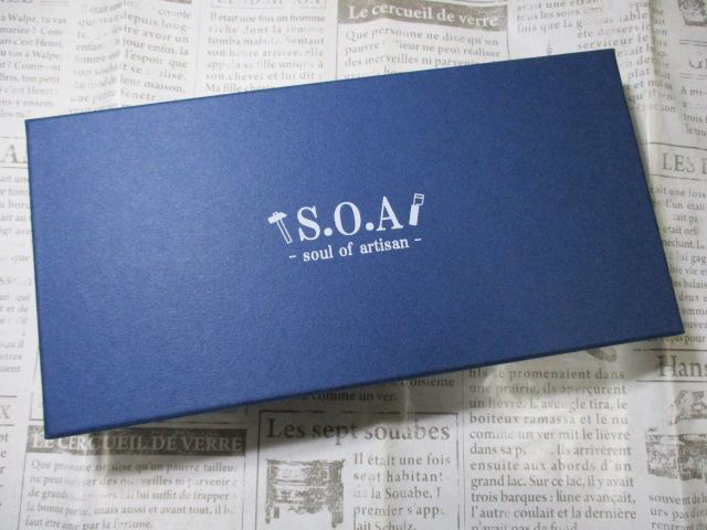 SALE 財布 メンズ 長財布 かぶせ 束入れ スリム 薄マチ S.O.A ブランド