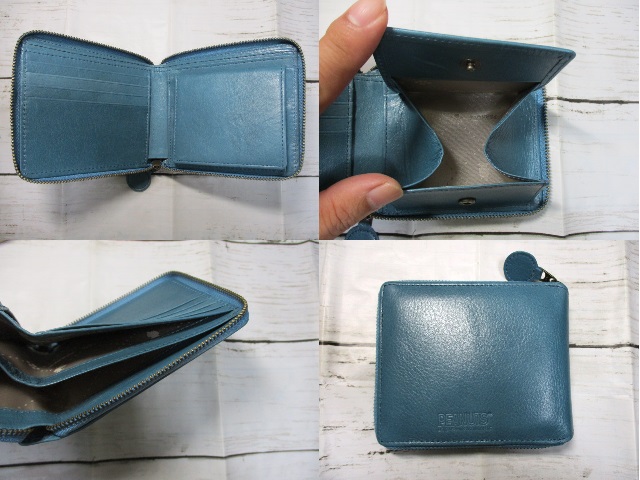 スヌーピー 財布 レディース 二つ折り ラウンド SNOOPY 本革