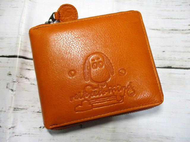 スヌーピー 財布 レディース 二つ折り ラウンド SNOOPY 本革